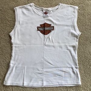 Harley Davidson Motorcycles Sleeveless Tee